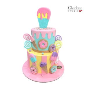 Donut Cake Design