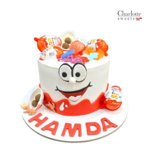 Kinder Surprise Cake