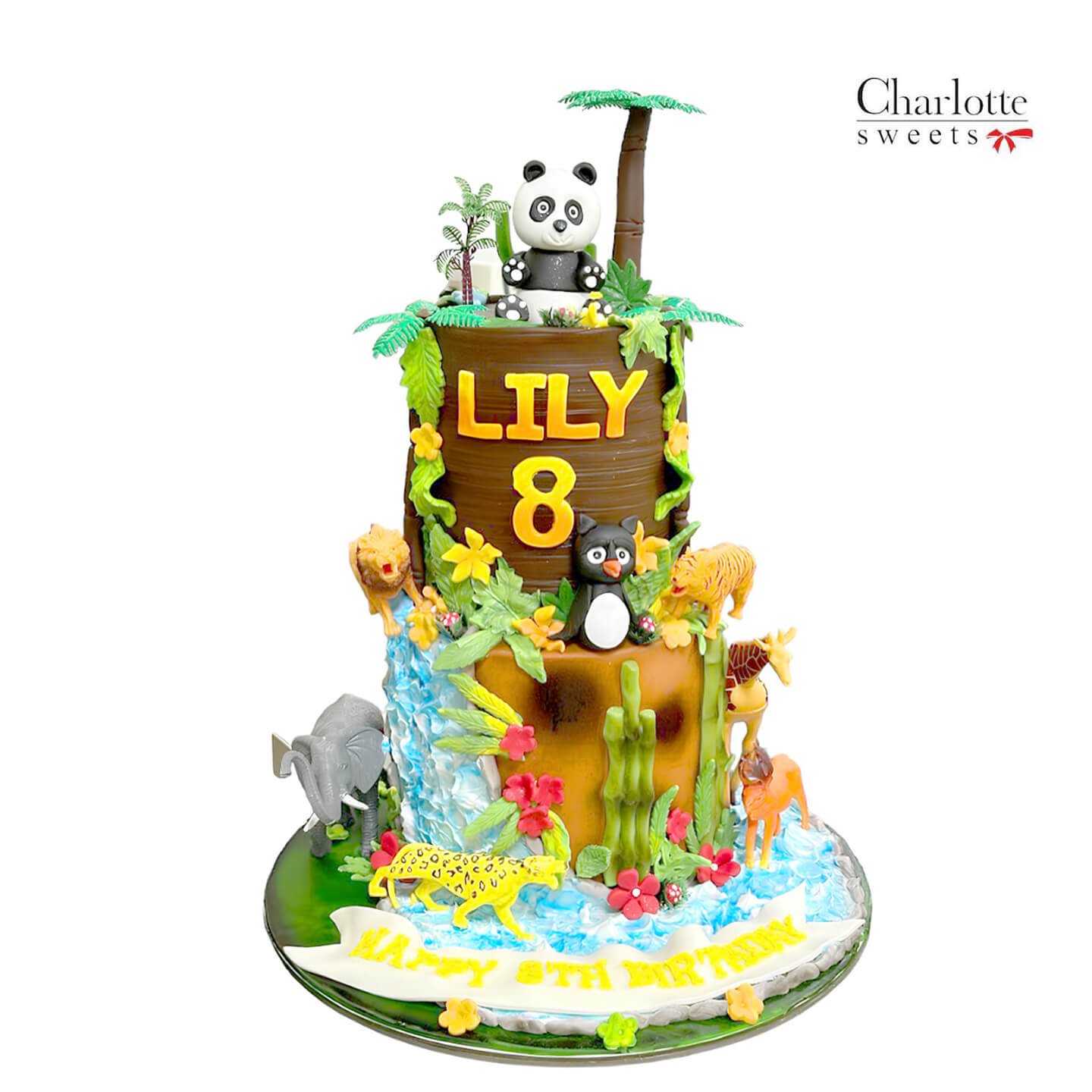 Jungle Birthday Cake