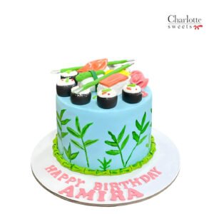 Sushi Birthday Cake