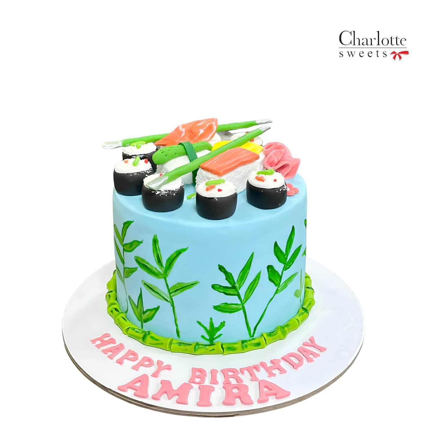 Sushi Birthday Cake