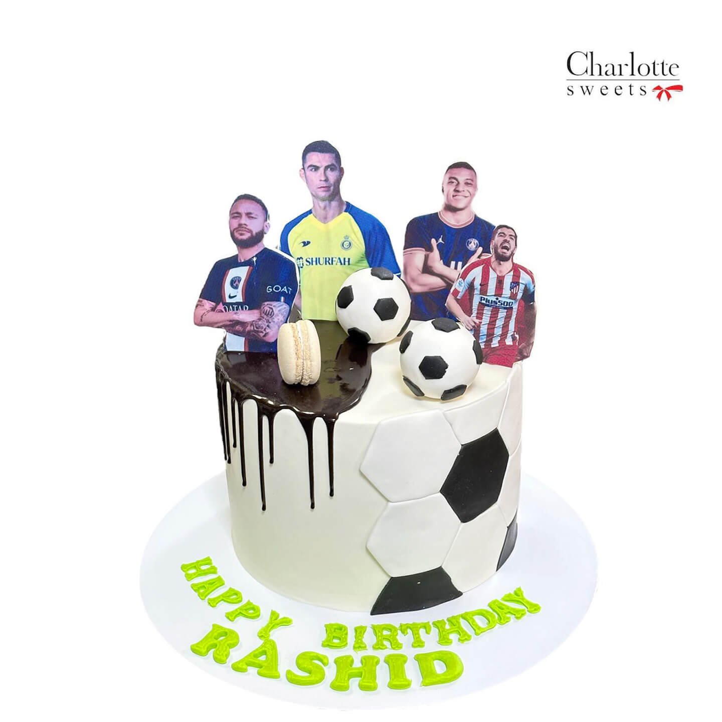 Footballer Birthday Cake