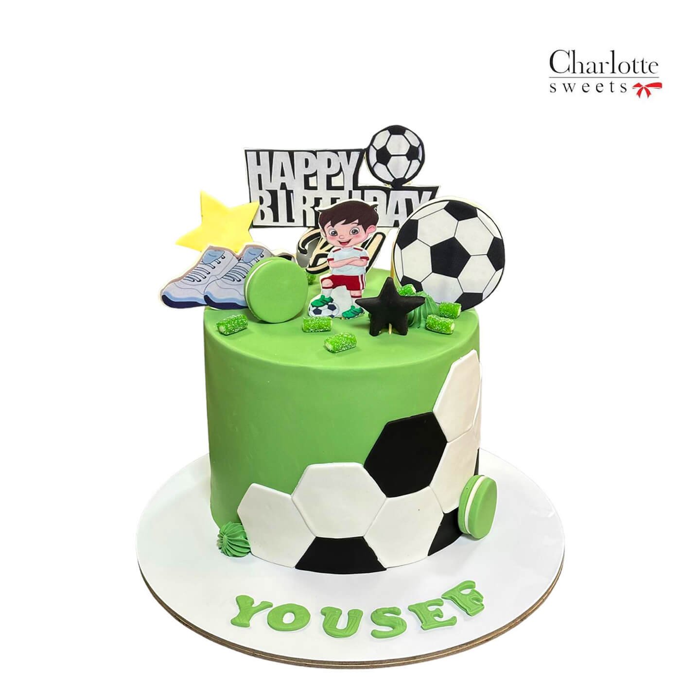 Football Theme Cake