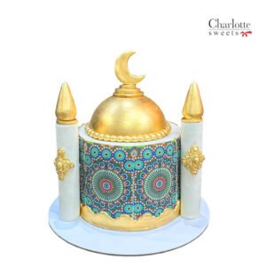 mosque cake design