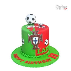 Portugal Football Cake