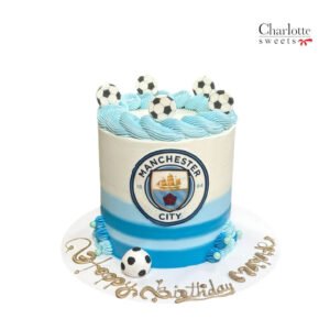 Man City Birthday Cake