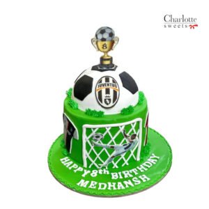 Juventus Football Cake