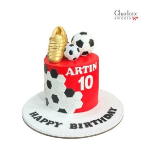 Football Boot Cake