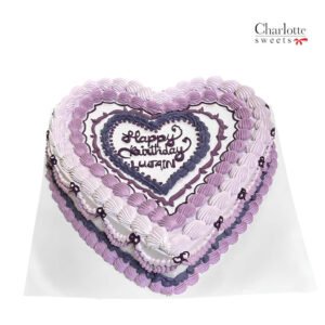 Purple Heart Cake