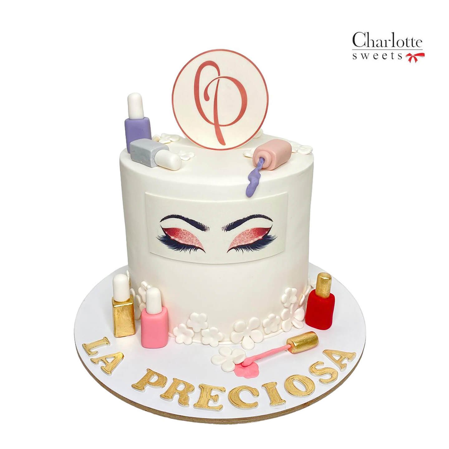 Makeup Theme Cake