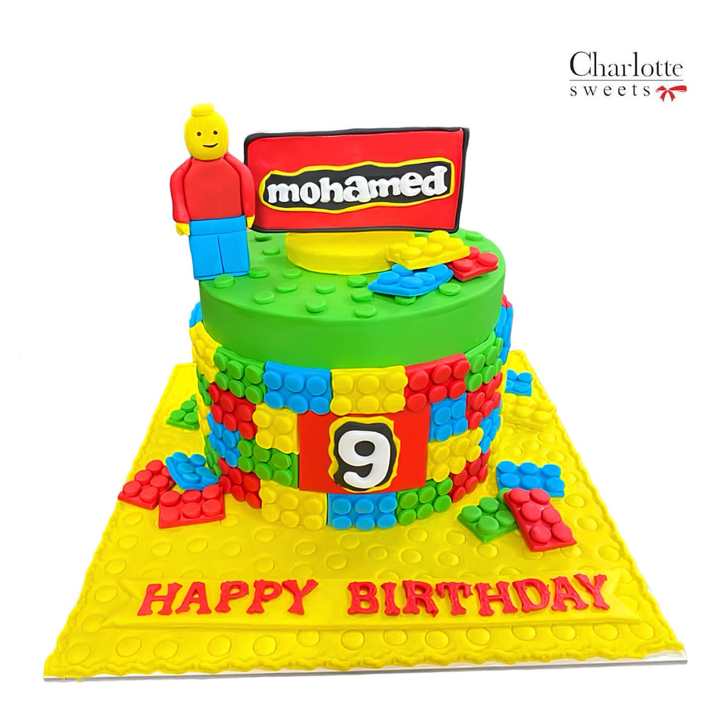 Lego Birthday Cake