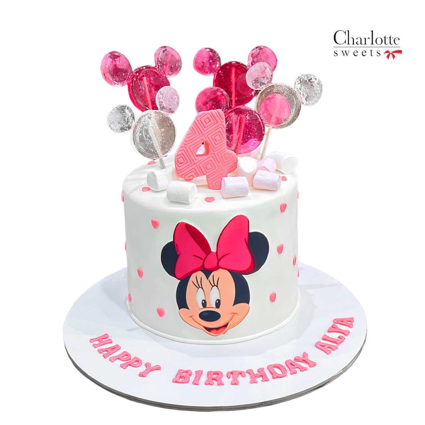 Cake with Minnie Mouse