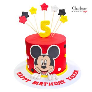 Mickey Birthday Cake