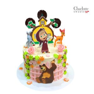 Masha and The Bear Cake