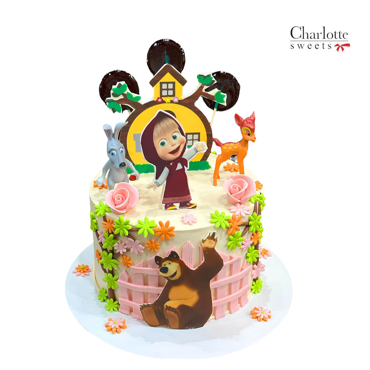 Masha and The Bear Cake