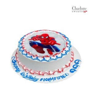 Photo Cake Spiderman