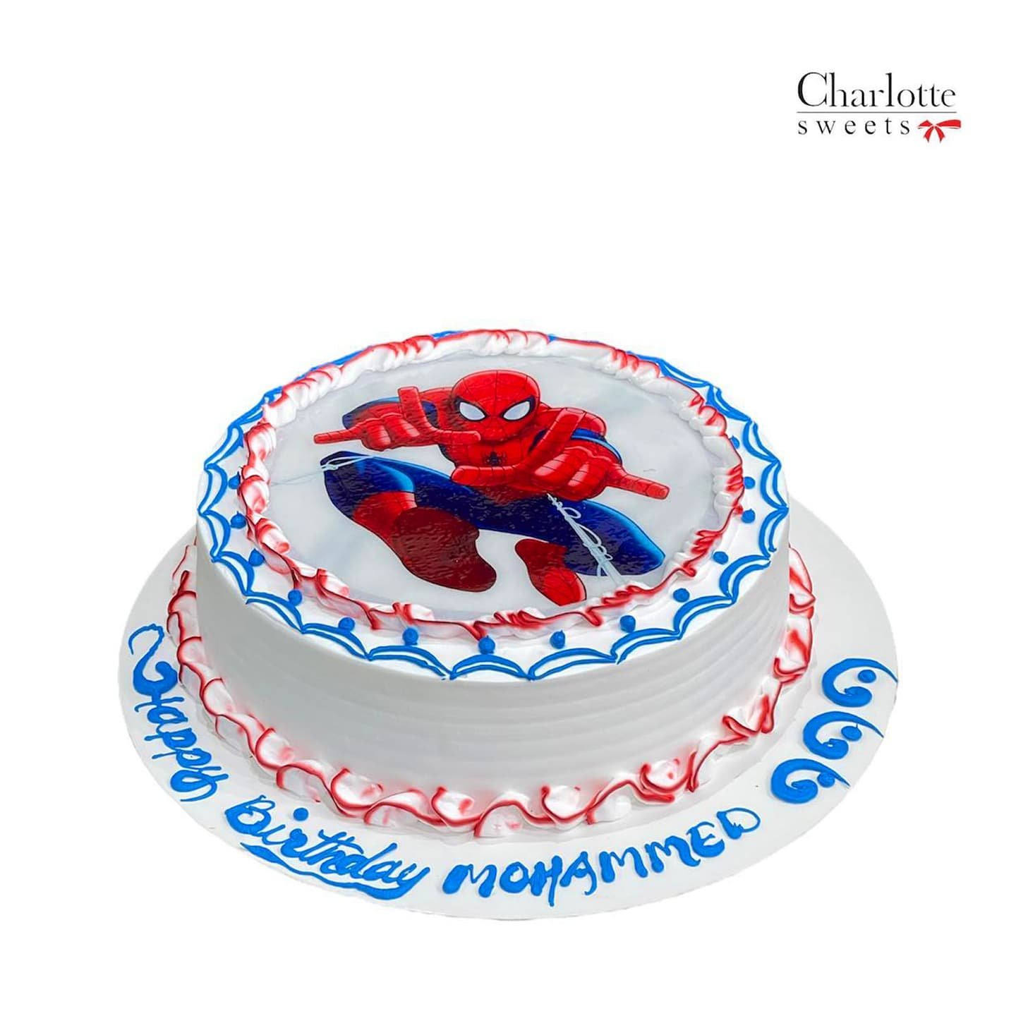 Photo Cake Spiderman