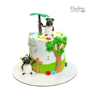 Shaun the Sheep Cake