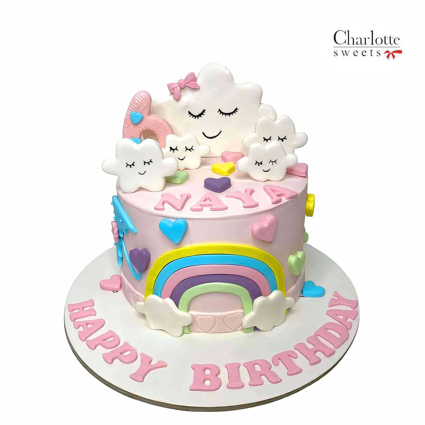 Rainbow Cake Birthday