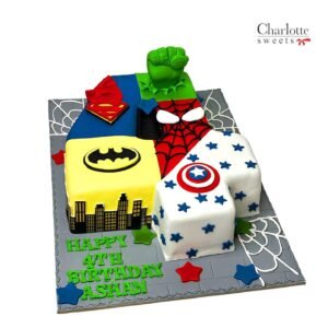 Superhero Cake Design