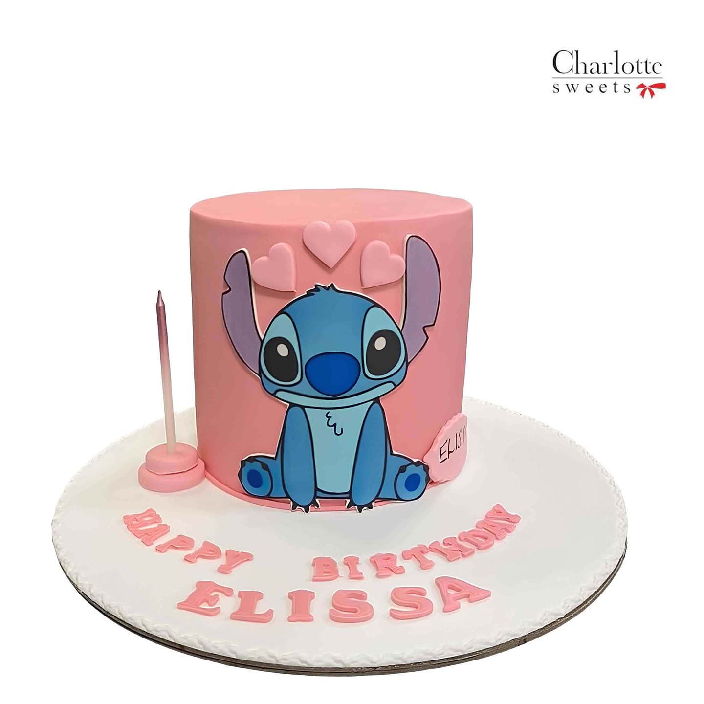 Stitch Cake Design