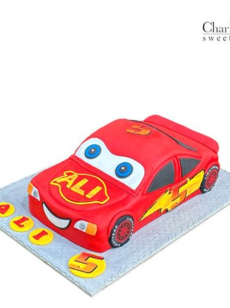 Lightning McQueen Cake