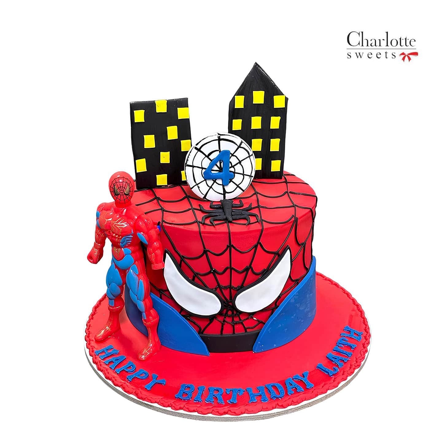 Cake Spiderman Theme