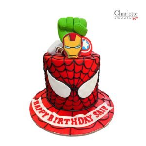 Design Spiderman Cake