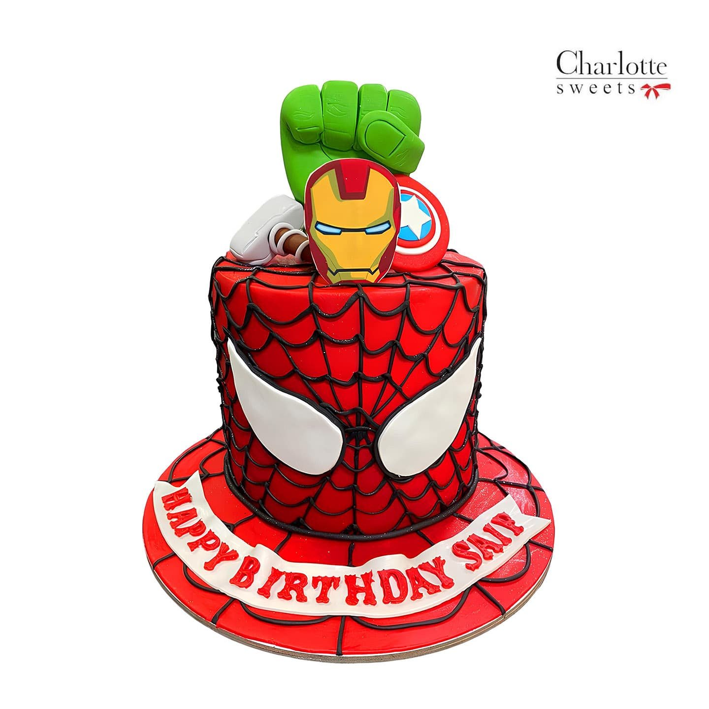 Design Spiderman Cake