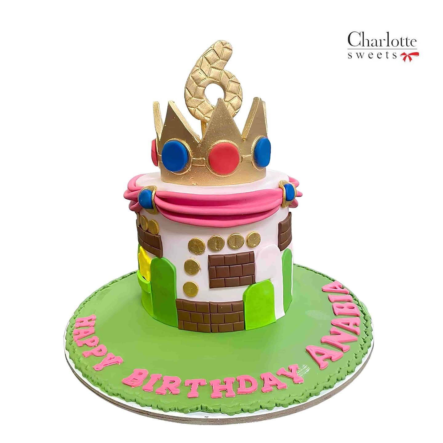 Mario House Cake