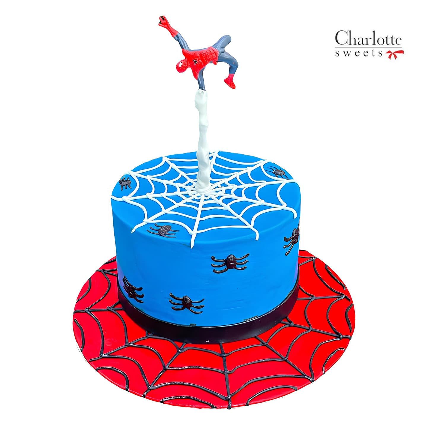 Simple Spider Man Cake