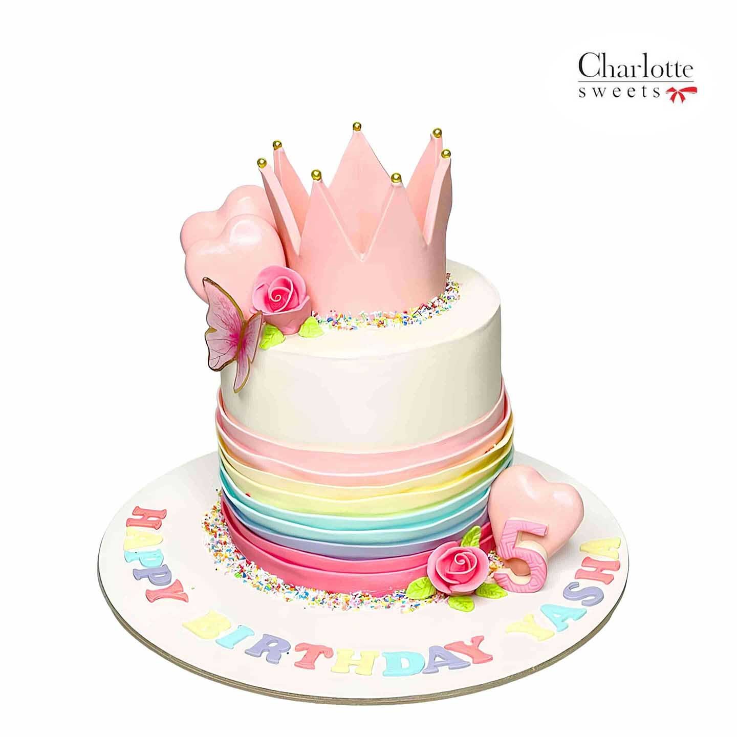 Crown Cake Design