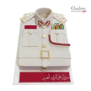 Military Uniform Cake