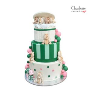 3 Tier Teddy Bear Cake