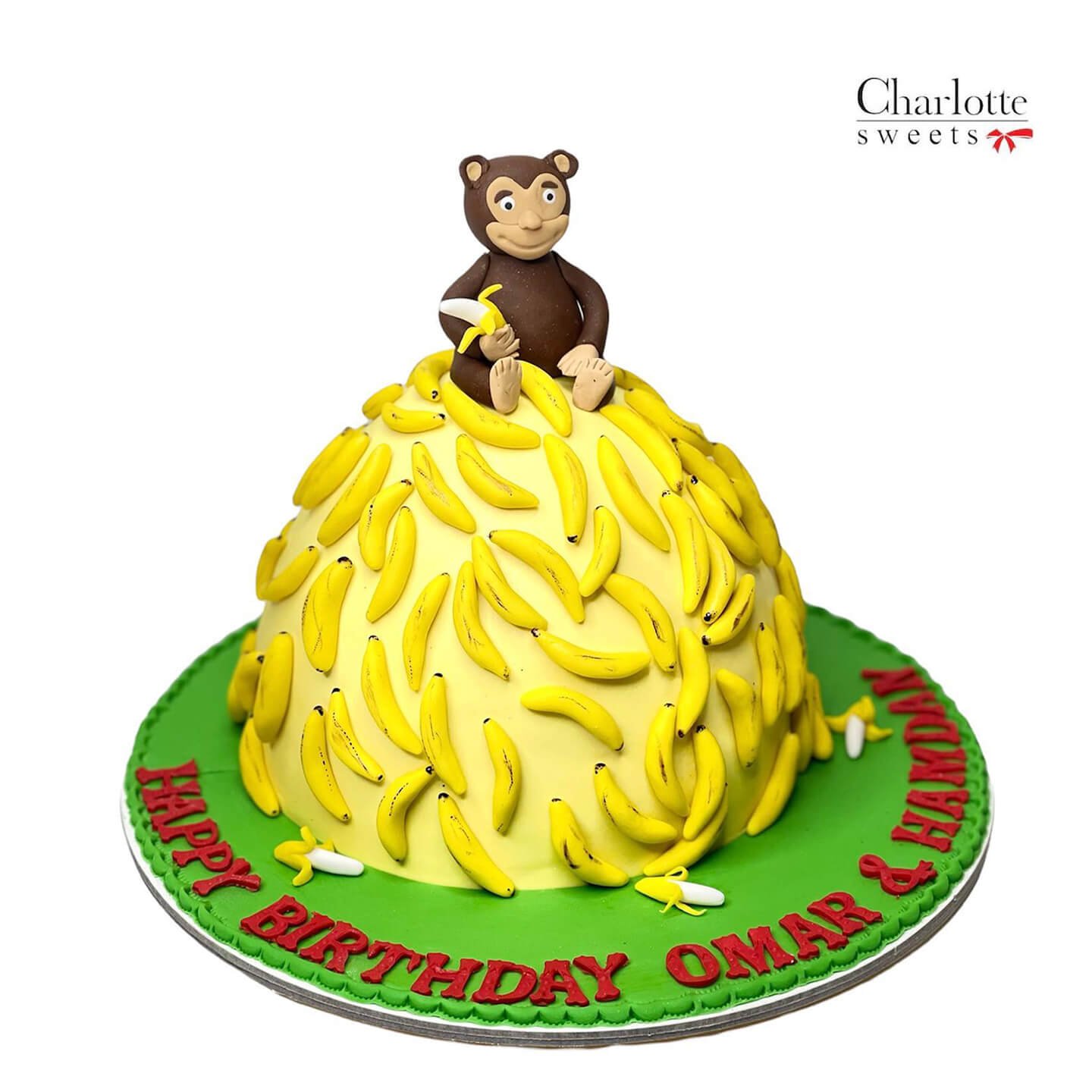 Monkey and Banana Cake