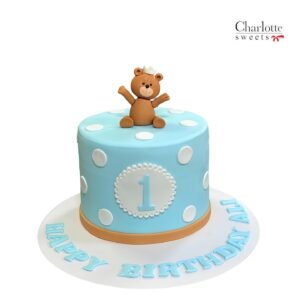 1St Birthday Cake Teddy Bear