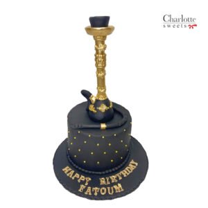 Shisha Cake Design