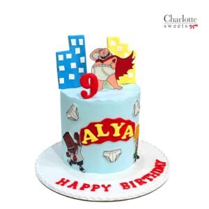 Captain Underpants Birthday Cake