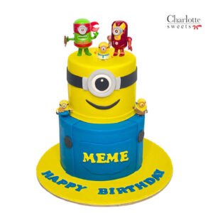 Minions On Cake