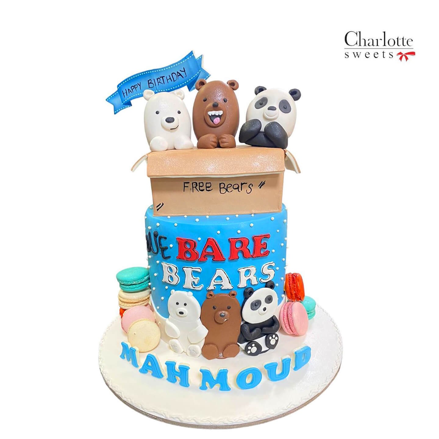 Bare Bears Cake