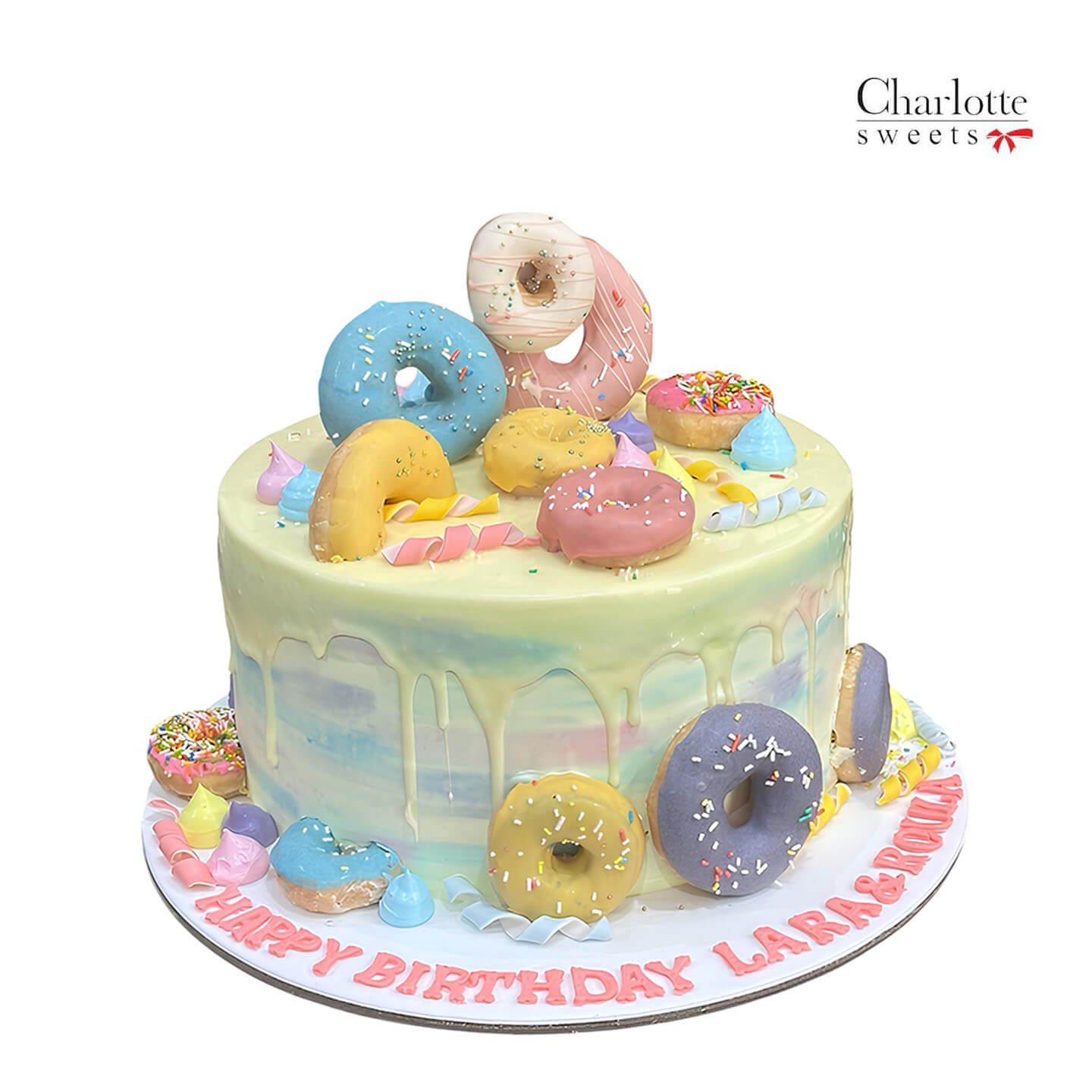 Donut Birthday Cake