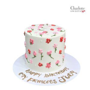 Birthday Cake Design for Lady