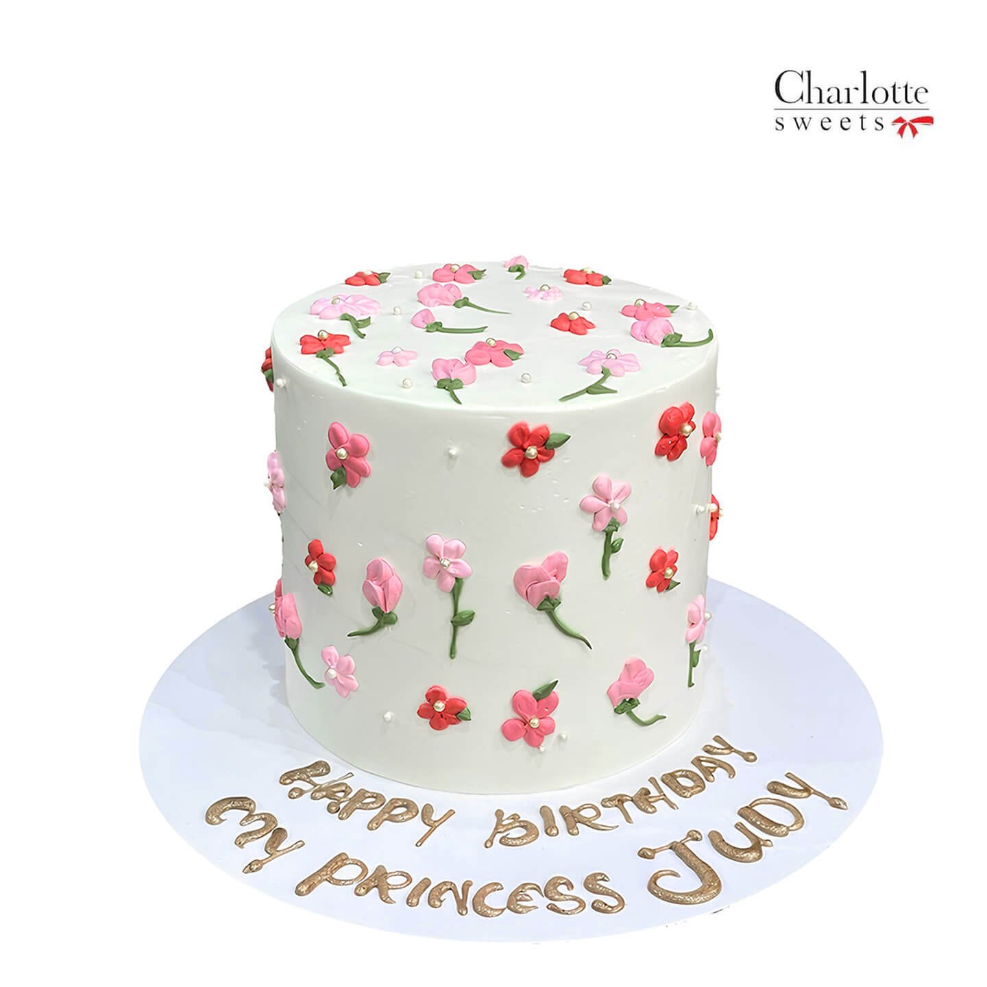 Birthday Cake Design for Lady