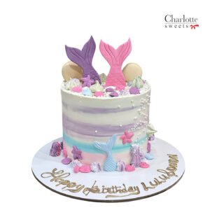 Simple Mermaid Cake