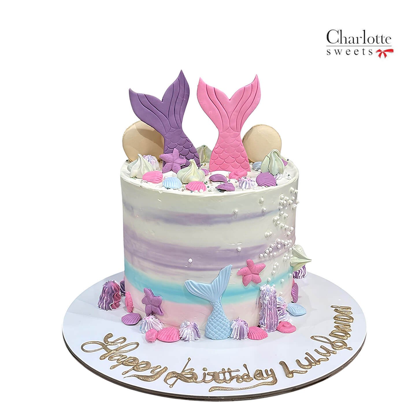 Simple Mermaid Cake