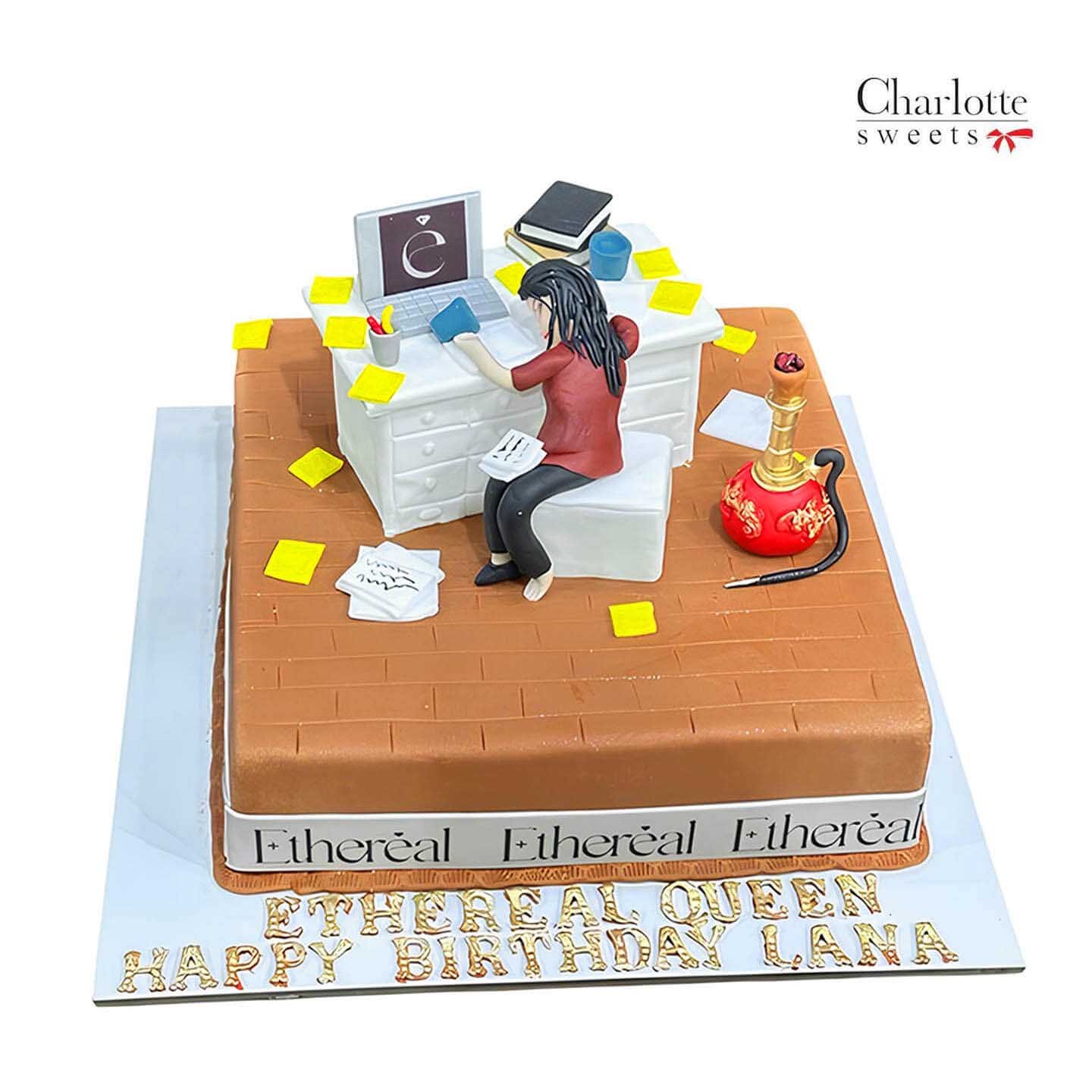 Office Theme Cake