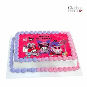 My Melody and Kuromi Cake