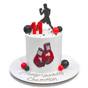 Boxing Birthday Cake