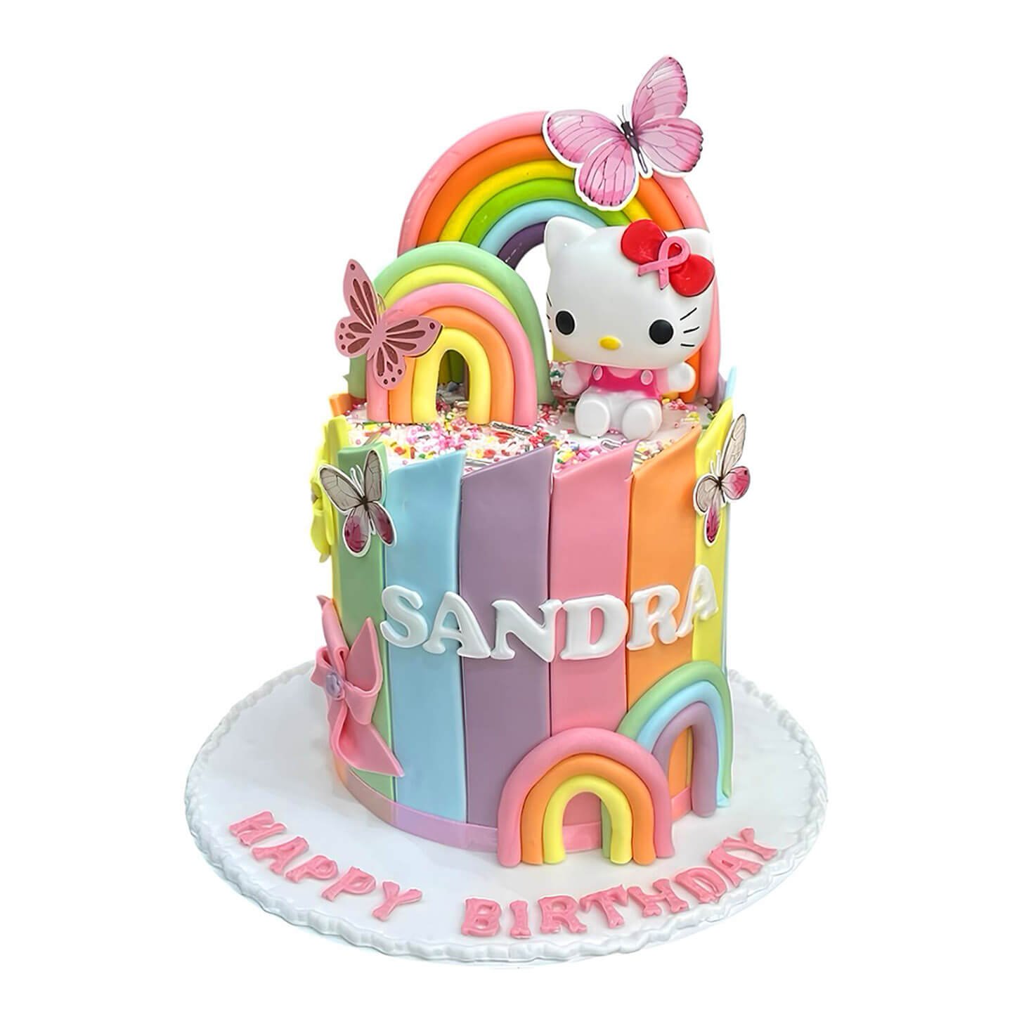 Hello Kitty Theme Cake