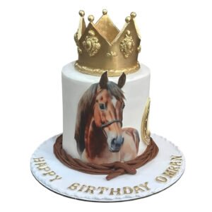 Horse Theme Cake